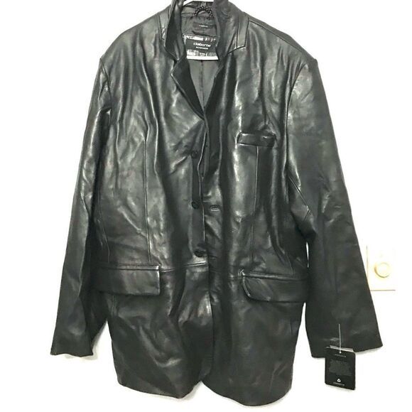 Men’s NWT Lambskin Leather Jacket - Picture 1 of 4